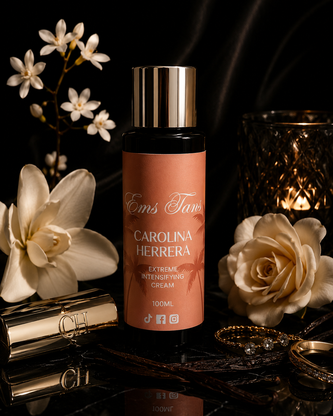Luxury Tanning Accelerator Cream 100ml – Mixed Fragrance Collection