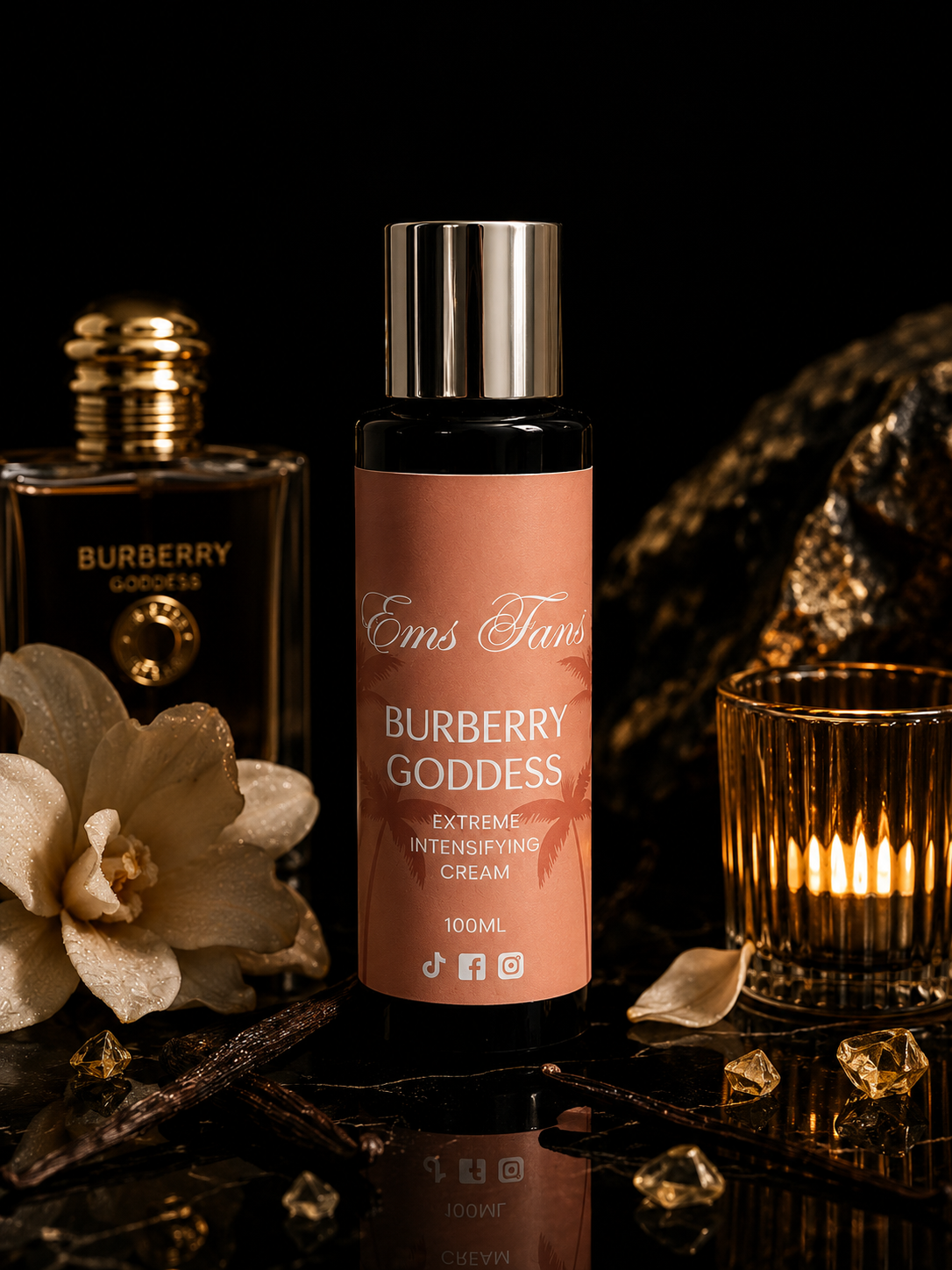 Luxury Tanning Accelerator Cream 100ml – Mixed Fragrance Collection