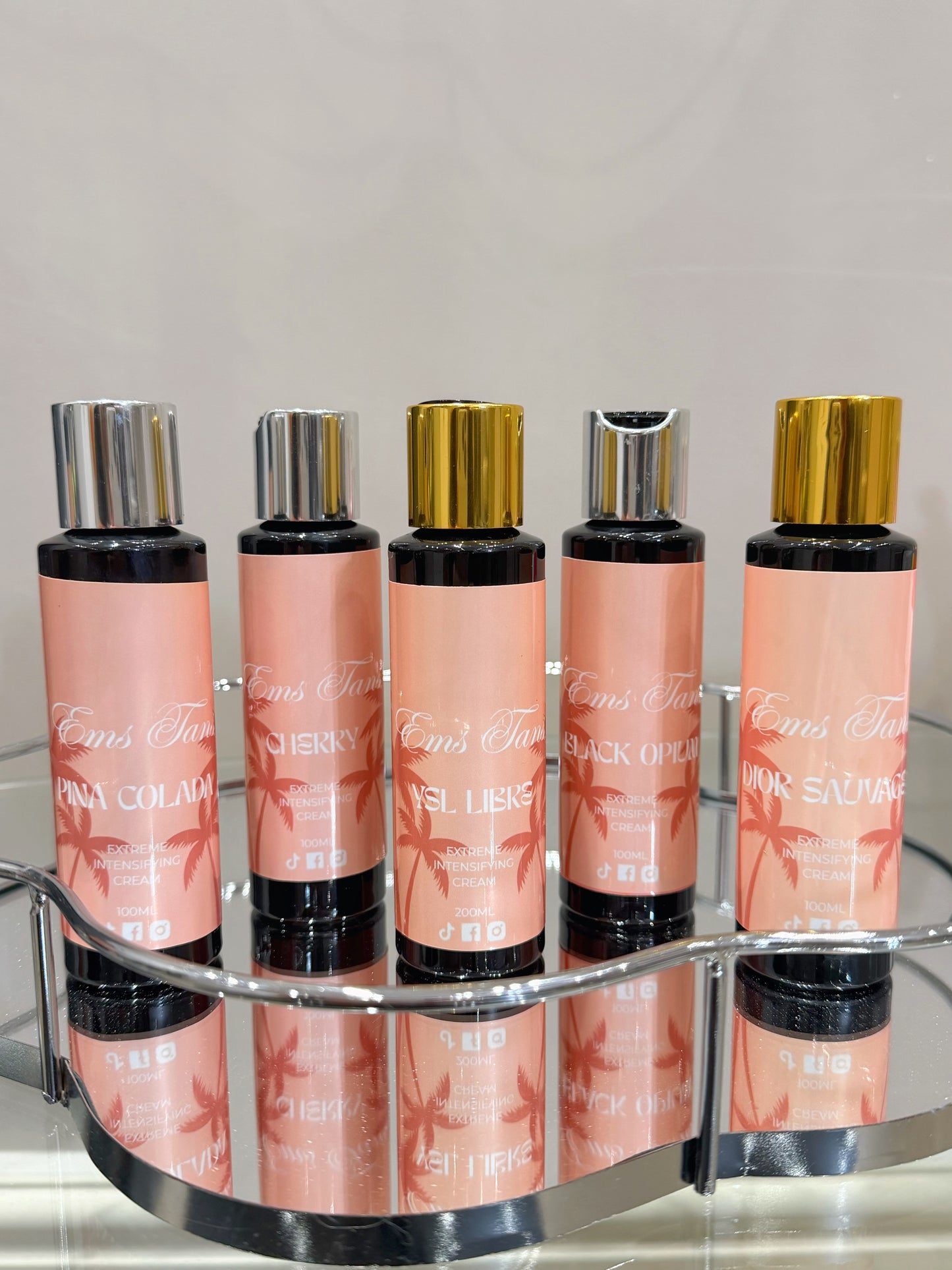Luxury Tanning Accelerator Cream 100ml – Mixed Fragrance Collection