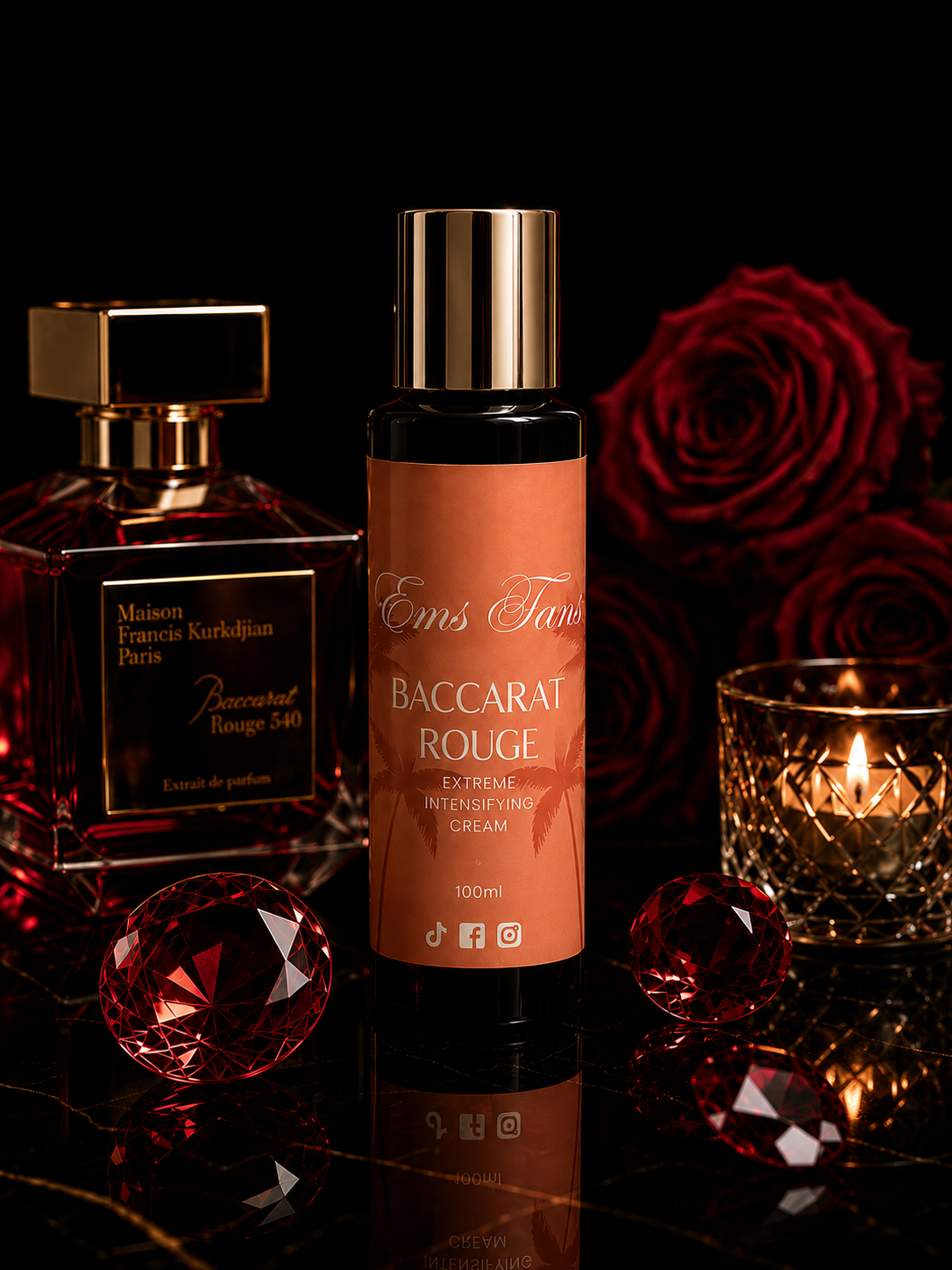 Luxury Tanning Accelerator Cream 100ml – Mixed Fragrance Collection